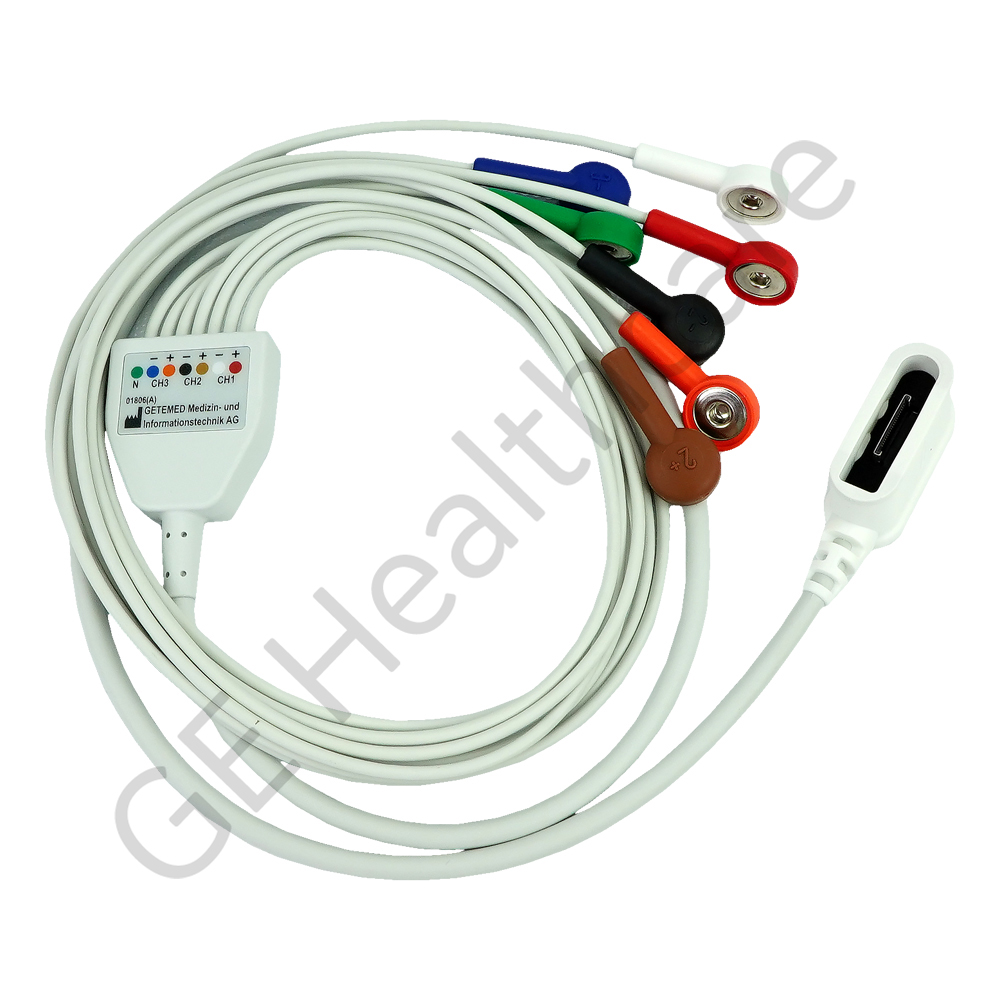 Holter Leadwire Set Seven Leadwire Three Channel 105cm AHA Holter Leadwire Set Seven Leadwire Three Channel 105cm AHA